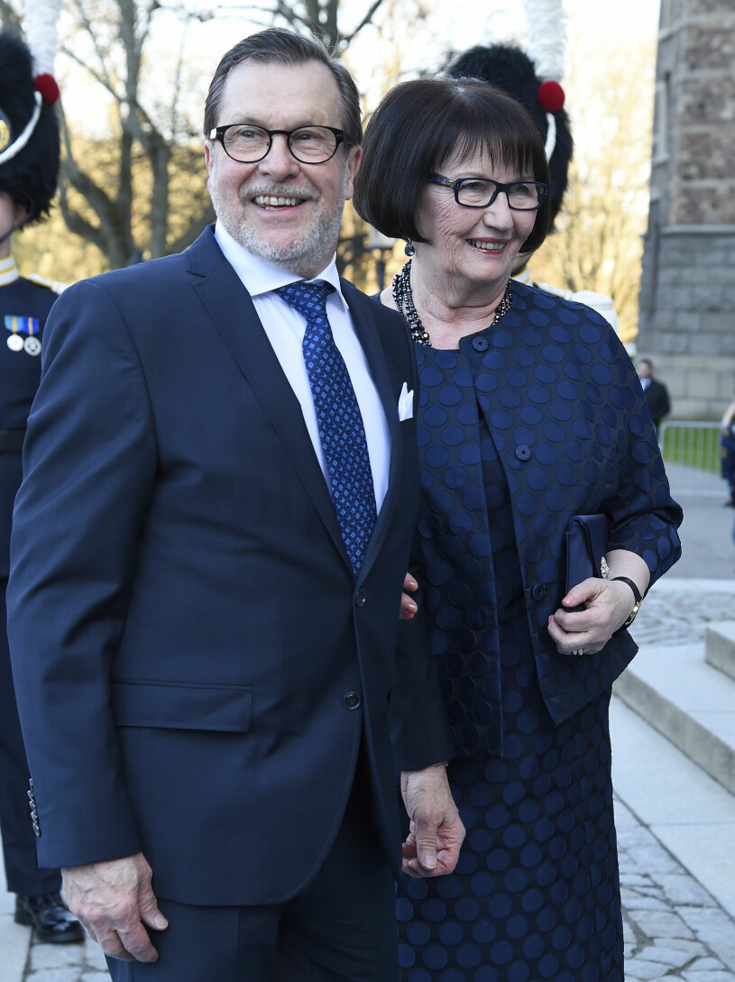Ewa Westling med sin Olle – som gav Daniel den finaste gåva man kan få.