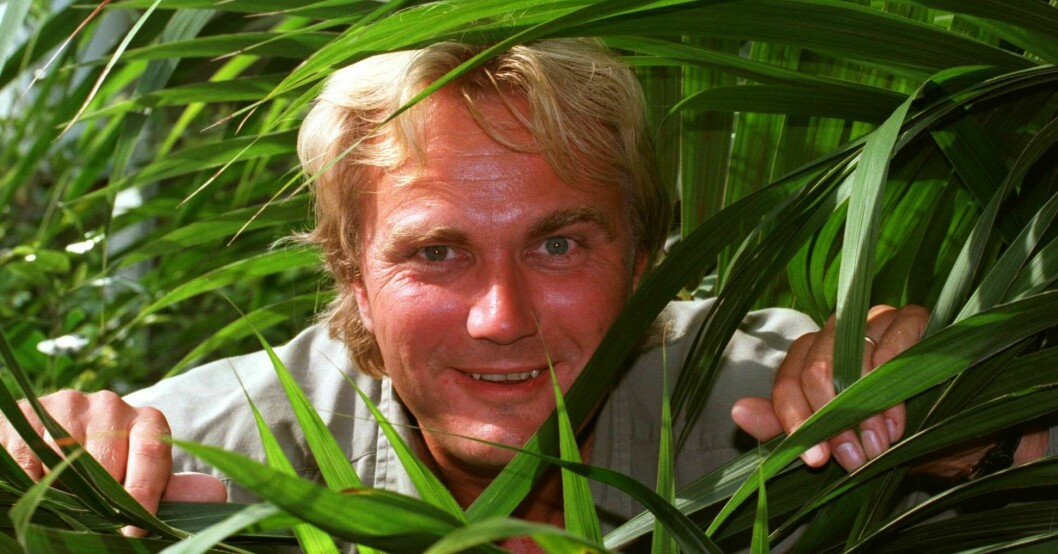 Harald Treutiger var den första Robinson-programledaren i slutet av 90-talet.