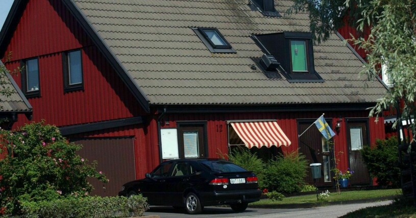 Ockelbos mest kända hus: Här bor Ewa och Olle. Ewa och Olle Westlings hus i Ockelbo