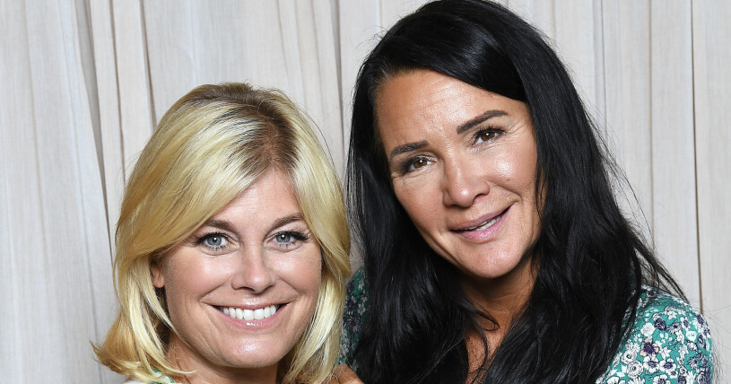 Pernilla Wahlgren och Sofia Wistam. Pernilla Wahlgren och Sofia Wistam
