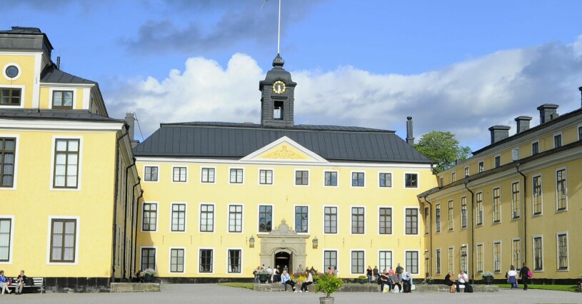 1600-talsslottet Ulriksdal, som vanligt scen för Världsnaturfondens höstmöte. Ulriksdals slott