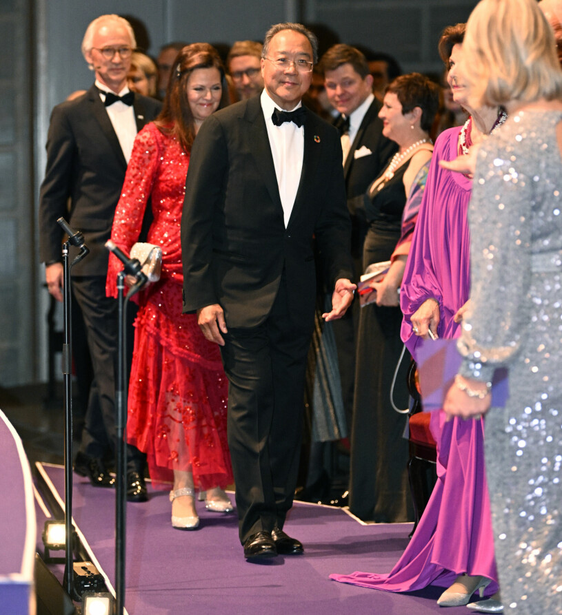 Yo-Yo Ma, mottagare av Birgit Nilsson-priset 2022. Yo-Yo Ma, mottagare av Birgit Nilsson Prize 2022