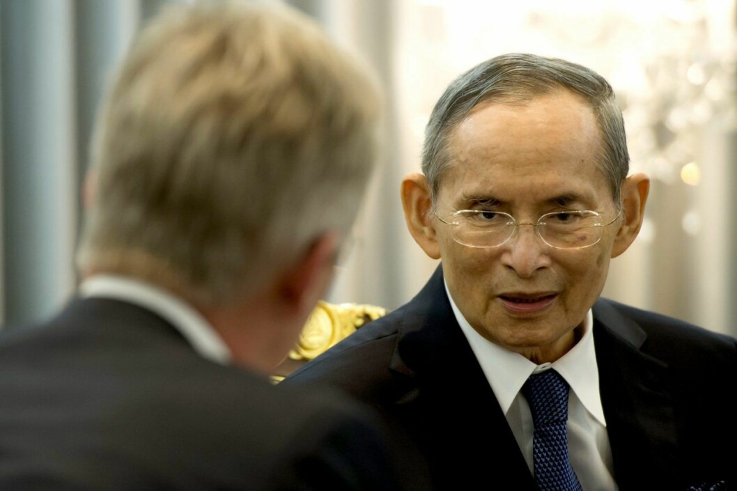 Thailands förre kung Bhumibol var högt älskad.