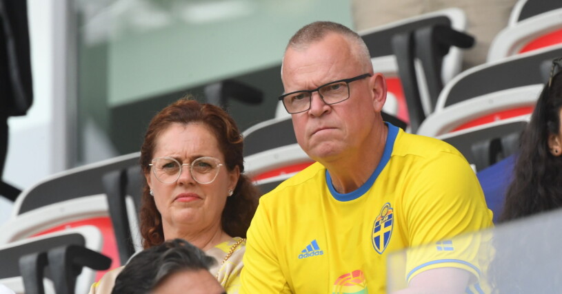 Janne Andersson får massvis med support av sin fru Ulrika, särskilt under stressiga tider. janne andersson fotbolls-em