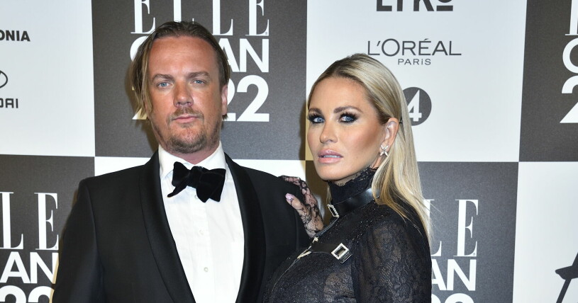 Carolina Gynning och pojkvännen Viktor Philipson på Elle-Galan på Grand hotel i Stockholm. Viktor Philipson och Carolina Gynning