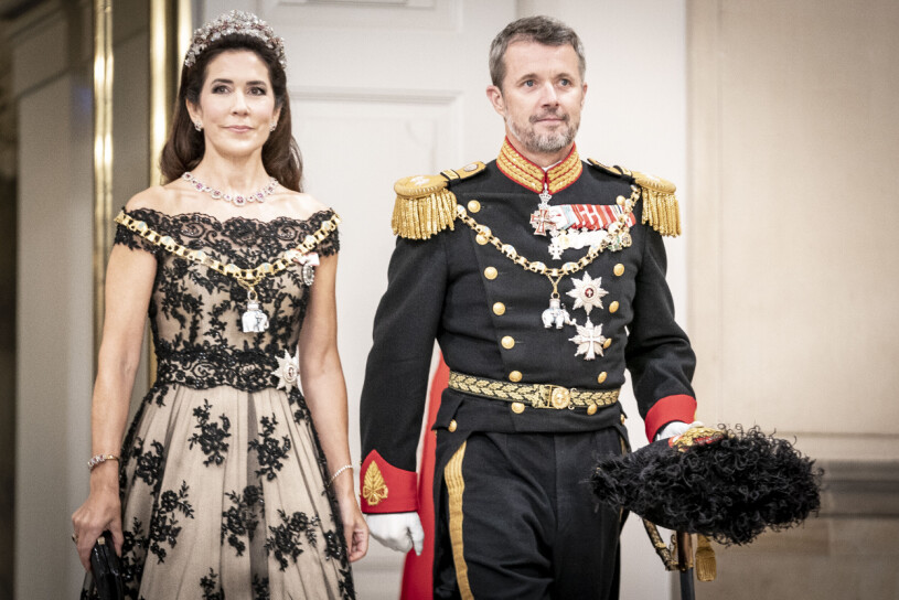 Kronprins Frederik og kronprinsessan Mary