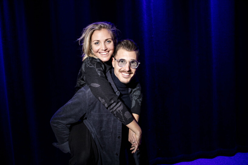 Joanna och Henric.