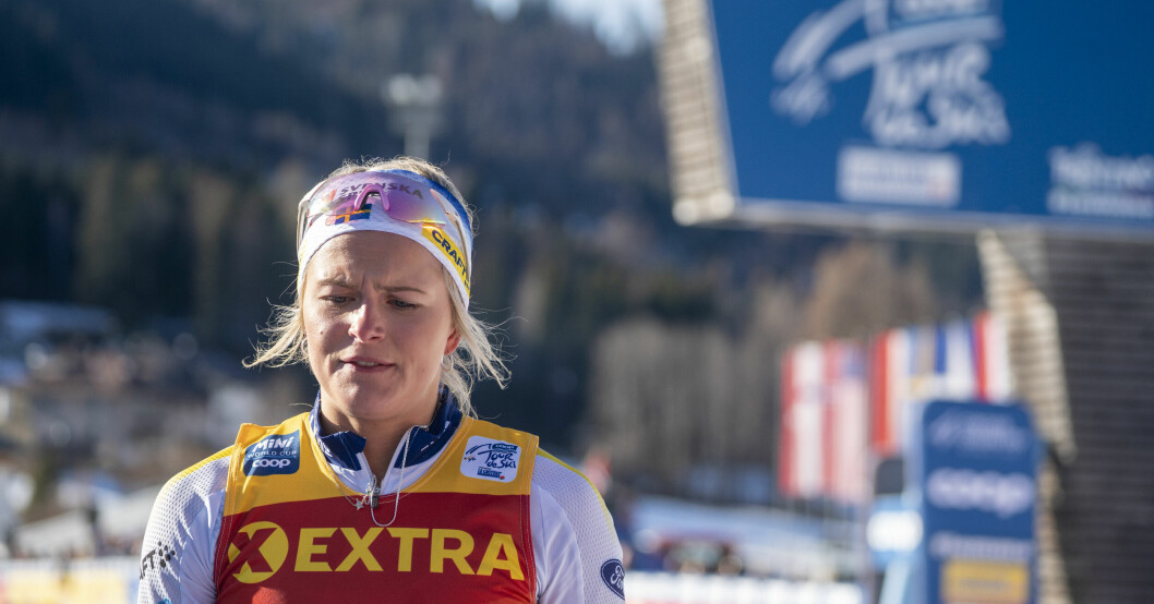 Frida Karlsson är inte nöjd med förutsättningarna inför lördagens tävling i Planica. Frida Karlsson