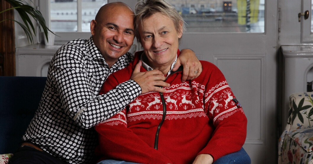 Lars Lerin och Manoel "Junior" Marques har varit gifta sedan 2009. Lars Lerin och maken Manoel "Junior" Marques