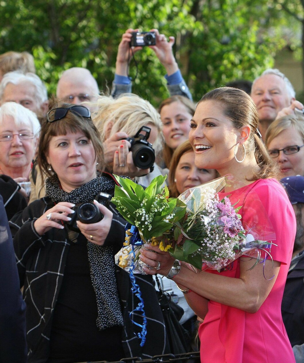 Victoria möter folket i Ockelbo 2011. Victoria möter folket i Ockelbo 2011.
