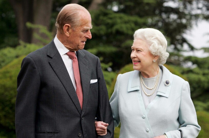 Sida vid sida, in i det sista. Drottning Elizabeth Prins Philip