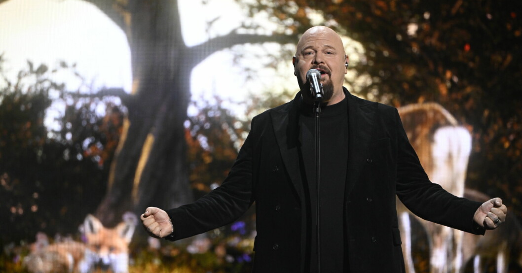 Många var imponerade över Anders framträdande! Anders Bagge med låten Bigger Than The Universe under Melodifestivalens tredje deltävling i Avicii Arena.
