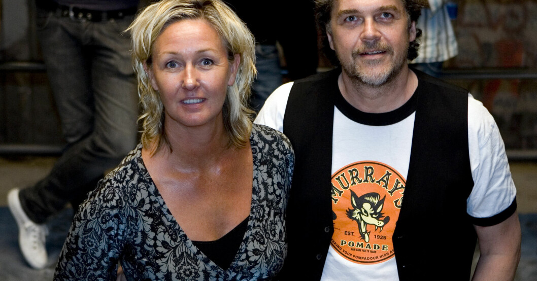 Lena B. Nilsson och Bill Hugg spelade familjen Fagerlind i SVT-serien Andra avenyn.