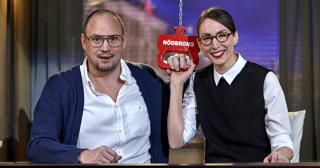 Jonatan Unge och Cecilia Düringer