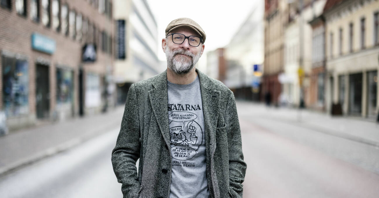 Kalle Lind, författare och programledare för "Snedtänkt" i radions P1.