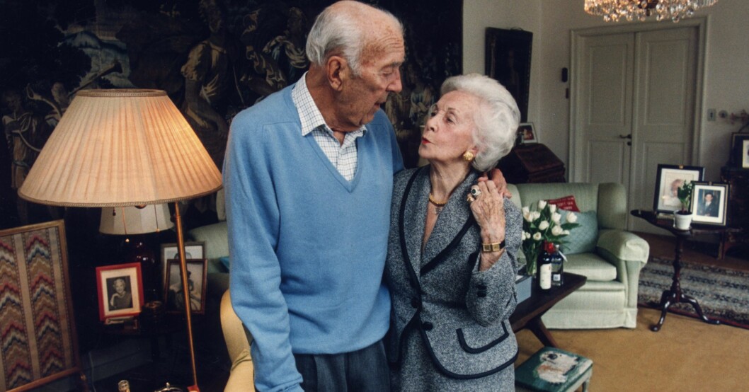 1997 avled prins Bertil och lämnade från sig hertigtiteln. I dag 24 år senare bor det igen flera prinsar på Villa Solbacken och en av dem är nu den nye hertigen av Halland. Bilden är tagen året innan hans död.