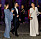 Prinsessan Sofia, prins Carl Philip och kronprinsessan Victoria under statsbesök från Nederländerna