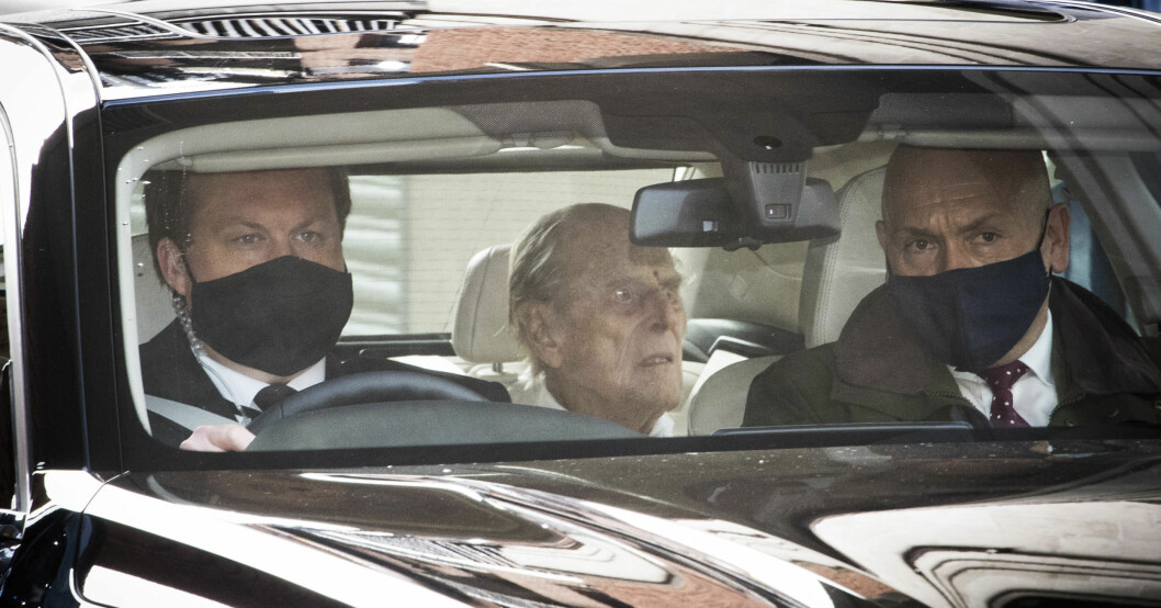 Prins Philip fick lämna sjukhuset och tillbringa sin sista tid med Elizabeth. Foto: Prins Philip