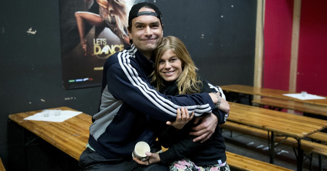 Marcus Schenkenberg och Pernilla Wahlgren hade en fling både framför och bakom "Let's Dance"-kamerorna. Marcus Schenkenberg och Pernilla Wahlgren