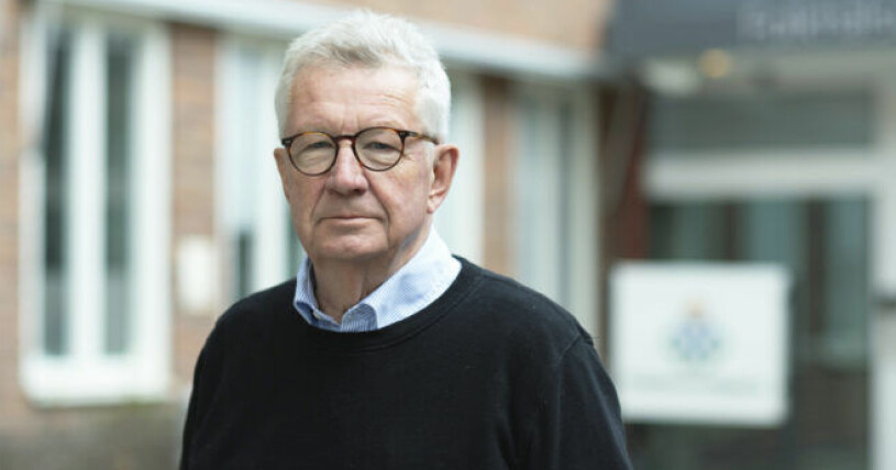 Johan Giesecke blev snabbt ett välkänt ansikte. Foto: Ali Lorestani/TT
