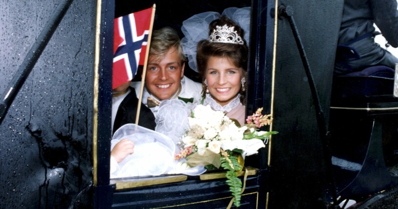 Carola och Runar gifte sig 1990. Carola Häggkvist och Runar Sögaard gifter sig 1990