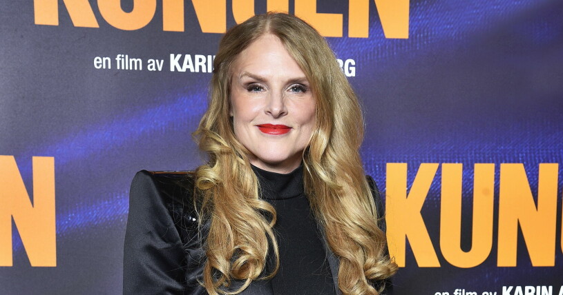 Karin af Klintberg på premiären av filmen Kungen. Karin af Klintberg på premiären av filmen Kungen