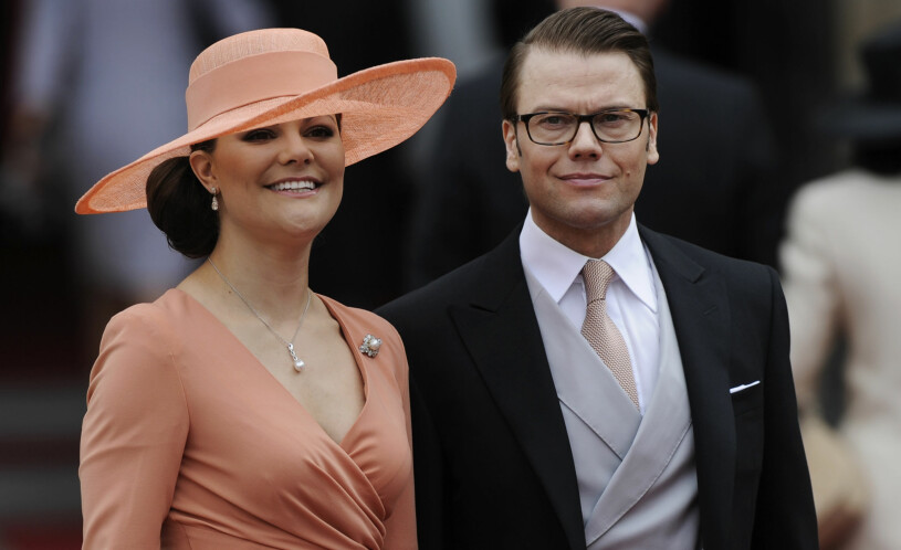 Kronprinsessan och prins Daniel, stiliga på Kates och Williams bröllop. Foto: Kronprinsessan Victoria och prins Daniel