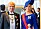 Kungen och kronprinsessan Victoria på kejsarens kröning i Japan 2019