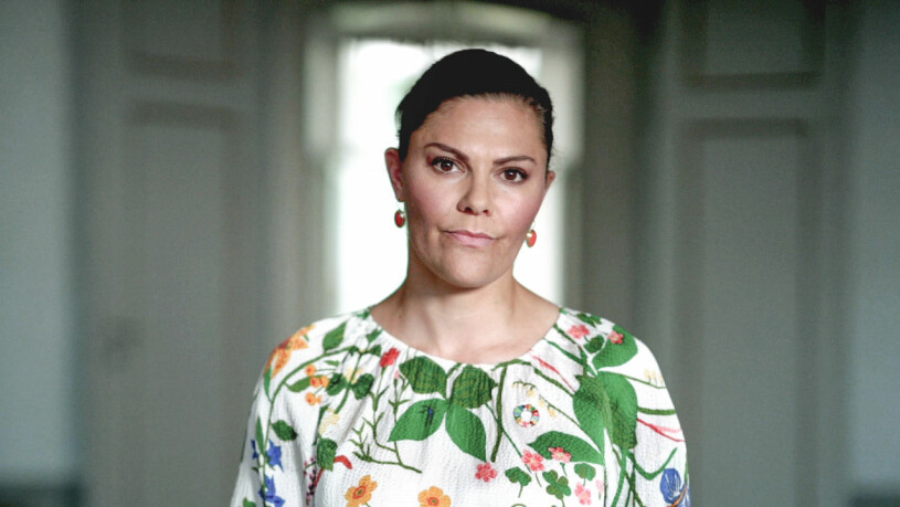 Kronprinsessan Victoria inviger den digitala Prideparaden i augusti 2020.