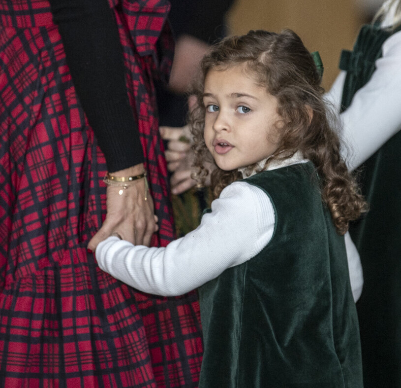 Prinsessan Adrienne är (näst efter prins Julian) det av kungaparets barnbarn som vi har sett minst. Prinsessan Leonore