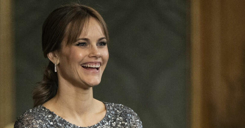En glad prinsessa! Prinsessan Sofia på Sverigemiddagen