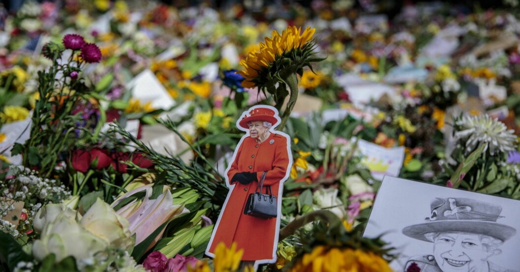 Världen sörjer drottning Elizabeth. Drottning Elizabeth