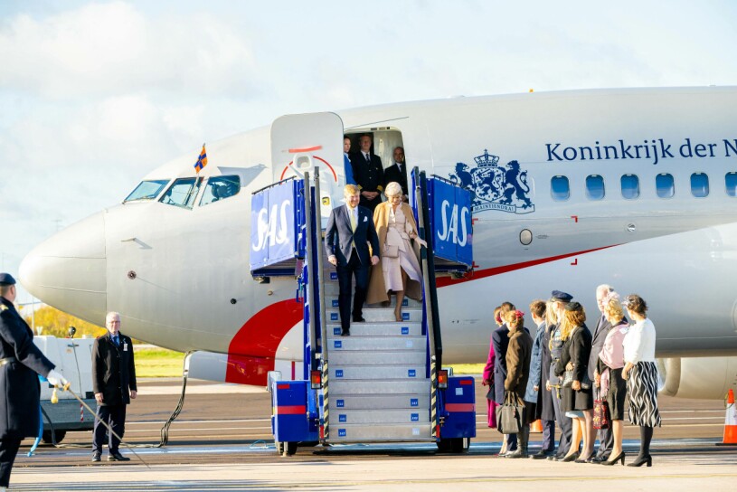 Kung Willem-Alexander och drottning Máxima på svensk mark!