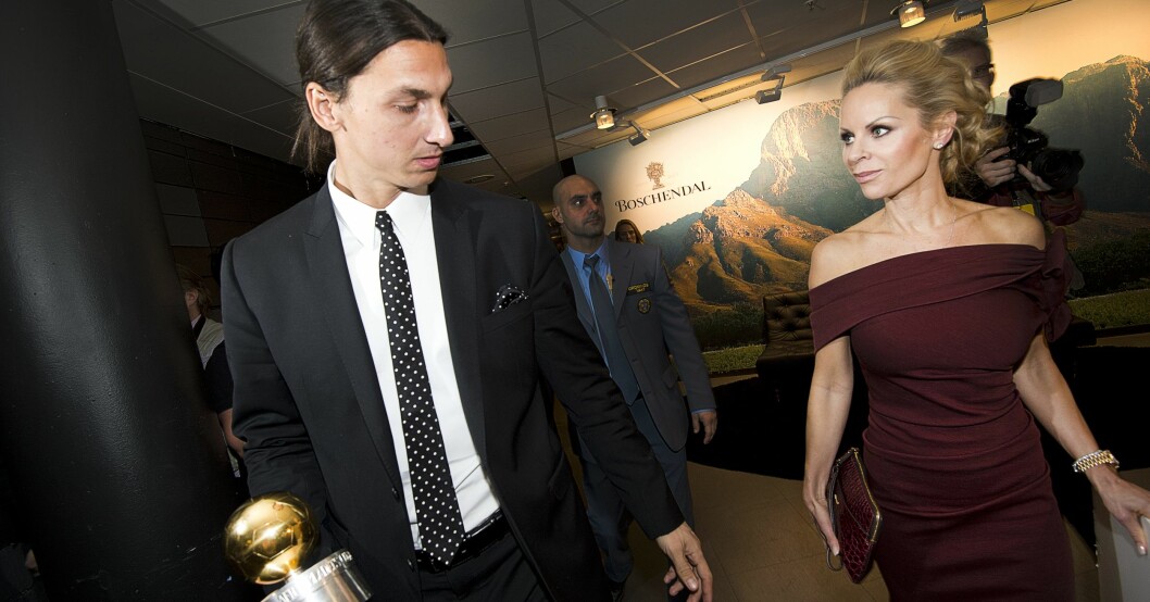 Zlatan och Helena 2013.