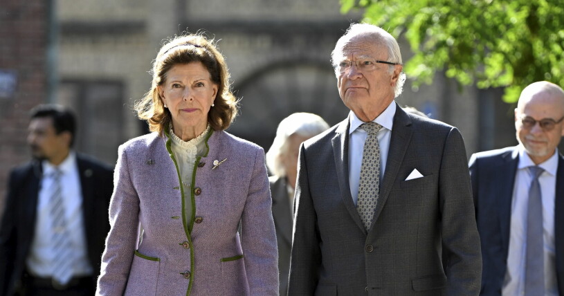 Drottning Silvia och kung Carl Gustaf. Drottning Silvia och kung Carl Gustaf