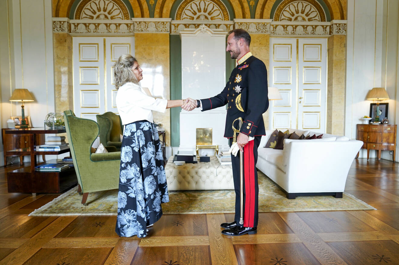 Kronprins Haakon som vikarierande regent under kung Haralds sjukdom