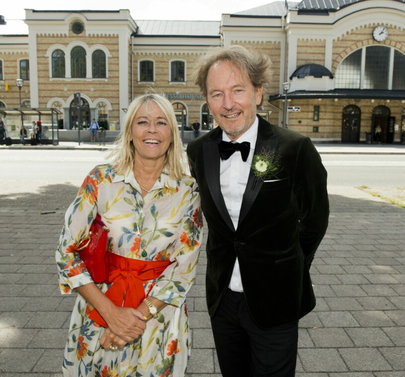 Marie Ledin och Tomas Ledin John Ledin och Alexandra Hamilton, bröllop,Heliga Trefaldighets kyrka, Kristianstad, 2018