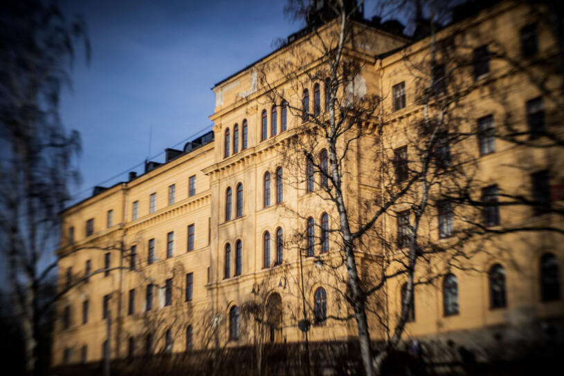 Campus Manilla, där prins Oscar precis har börjat i nollan. Prinsessan Estelles och prins Oscars skola Campus Manilla