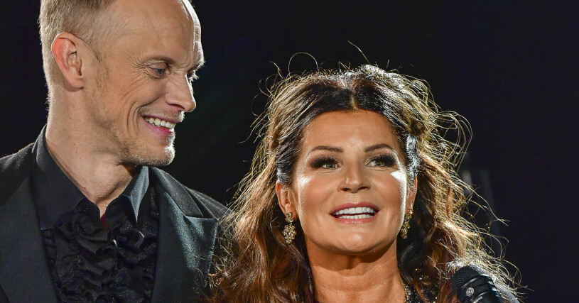 Tobias Karlsson har lotsat Carola där ute på dansgolvet genom säsongen. carola