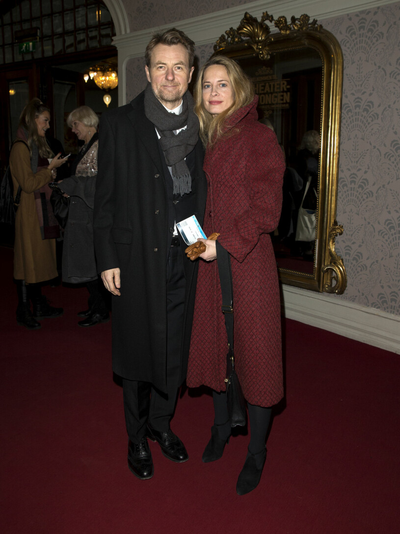 Idag lever Maria Bonnevie med programledaren Fredrik Skavlan. maria bonnevie fredrik skavlan