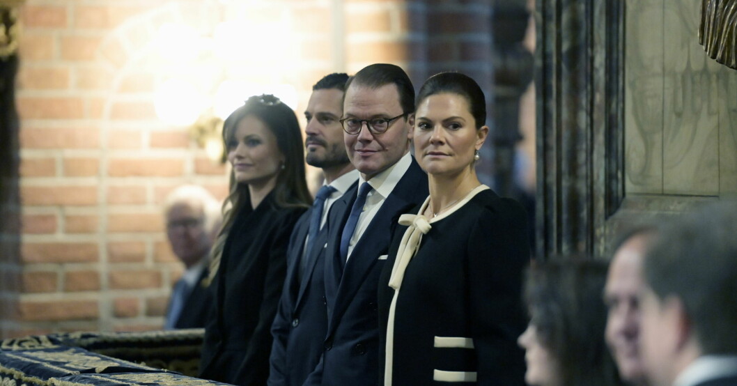 Prins Carl Philip och kronprinsessan Victoria har en fin relation. Prins Carl Philip, prinsessan Sofia, prins Daniel och kronprinsessan Victoria
