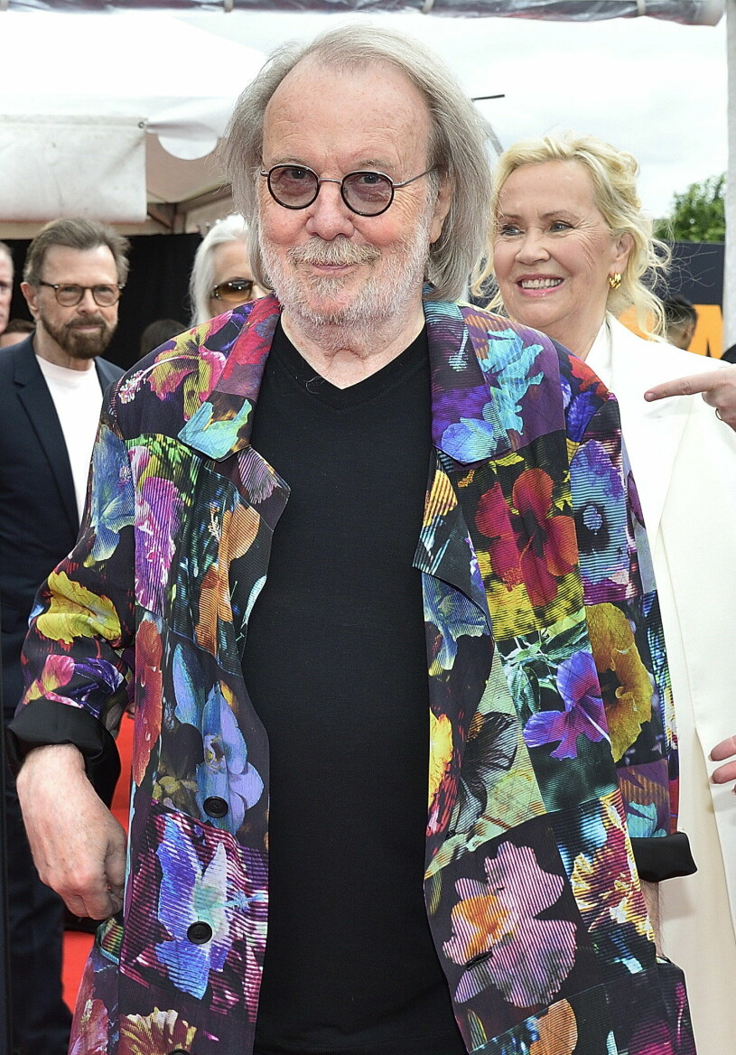 Benny Anderssons kaftan fick Tommy Körberg att reagera. Benny Andersson