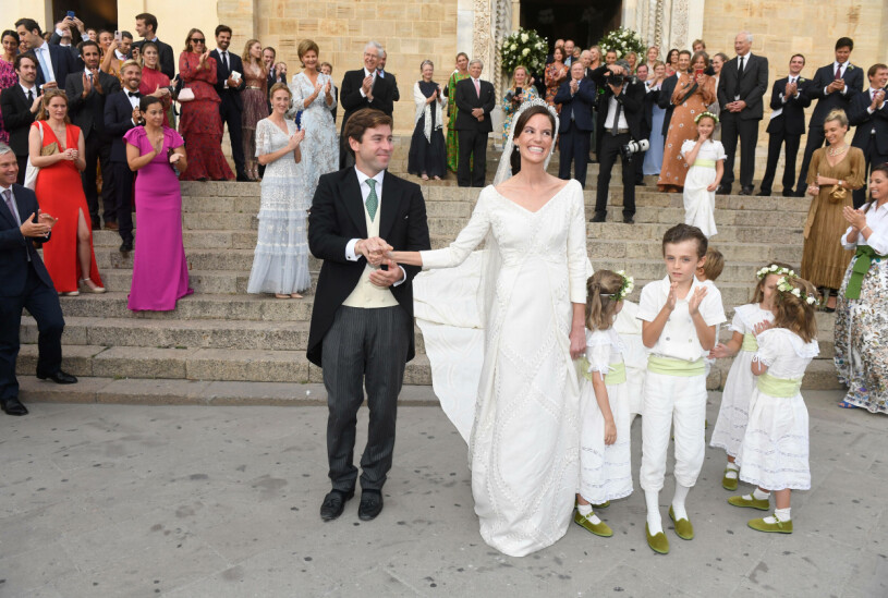 Helgens prinsessbröllop i Toscana. Prinsessan Marie-Astrid Ralph Worthington bröllop