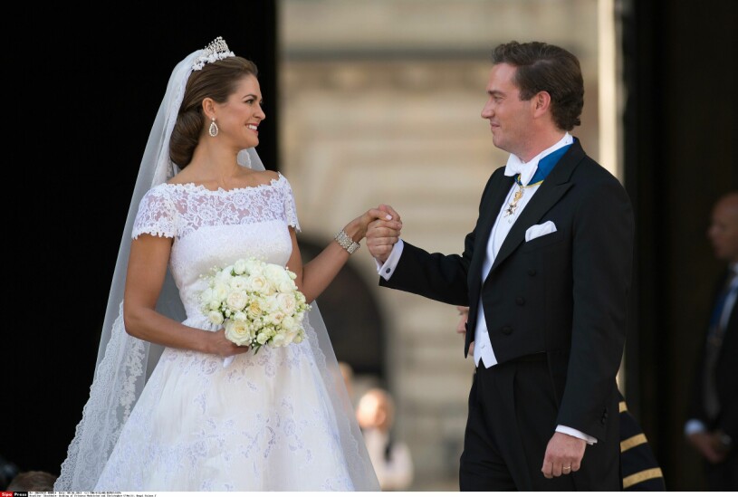 Prinsessan Madeleine Chris O'Neill bröllop 2013