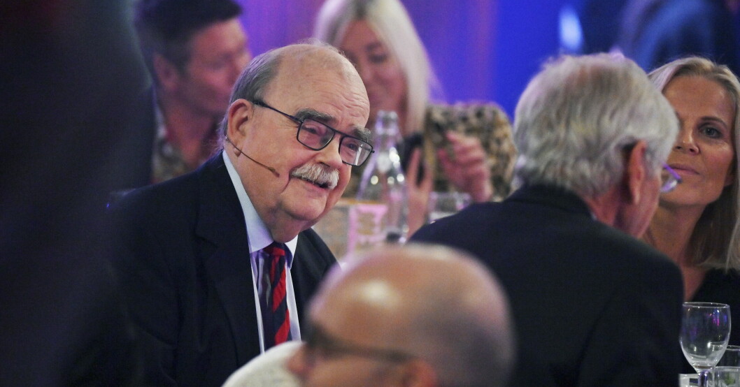 Leif ”Loket” Olsson på plats i studion när Bingolotto firade 30 år förra året. Leif ”Loket” Olsson på plats i studion när Bingolotto firade 30 år förra året