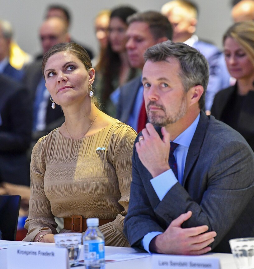 Kronprins Frederik och kronprinsessan Mary. Kronprins Frederik och kronprinsessan Mary.