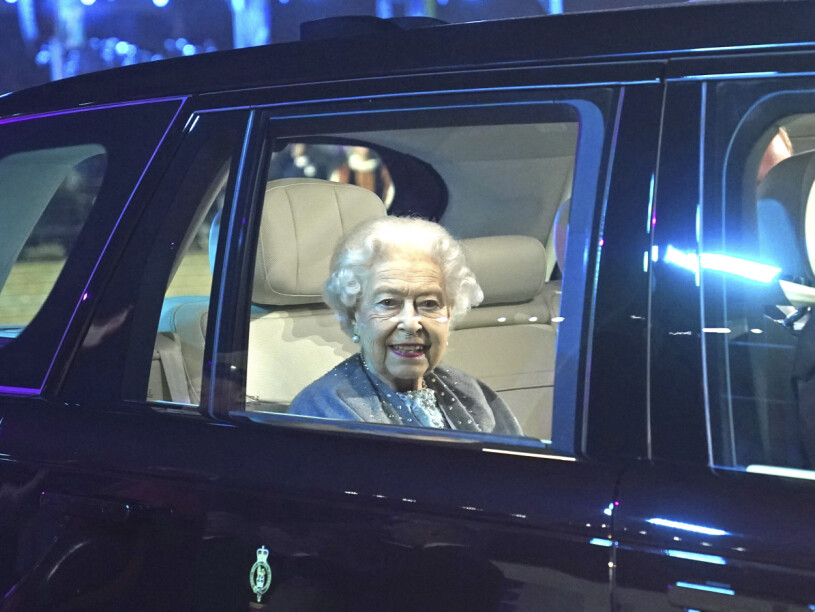 Drottning Elizabeth på väg hemåt igen. Drottning Elizabeth på Windsor Horse Show 2022
