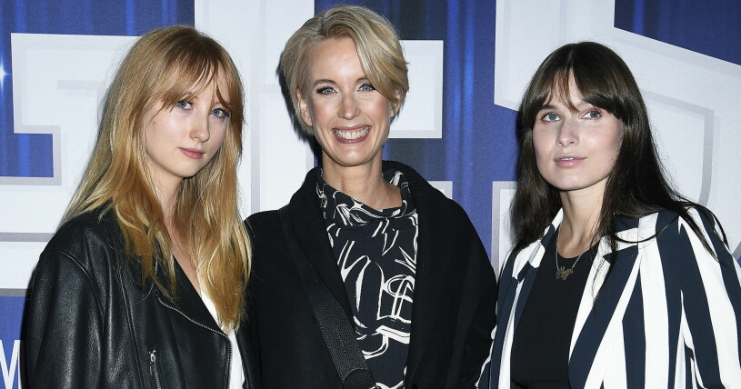 Mika med mamma Jenny Strömstedt och bonussyster Maja Strömstedt. Mika Östergren, Jenny Strömstedt, Maja Strömstedt vid nypremiären av GES show Stanna världen en stund