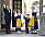 Prins Daniel, prinsessan Estelle, prins Oscar, kronprinsessan Victoria Kronprinsessparet öppnar Kungliga slottet med anledningen av Sveriges nationaldag. Stockholm 2022