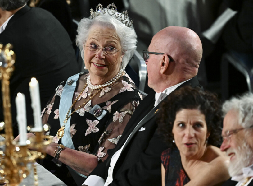 I år var Sibyllas diadem vikt åt hennes dotter Christina. Prinsessan Christina i sin mammas Prinsessan Sibyllas diadem